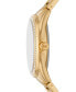 ფოტო #2 პროდუქტის Women's Janelle Three-Hand Gold-Tone Stainless Steel Watch 36mm