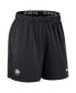 Women's Black Cincinnati Reds Authentic Collection Knit Shorts