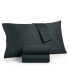 Фото #1 товара Sleep Luxe Extra Deep Pocket 700 Thread Count 100% Egyptian Cotton 4-Pc. Sheet Set, Full, Created for Macy's