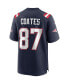 Фото #4 товара Men's Ben Coates Navy New England Patriots Game Retired Player Jersey