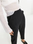 Miss Selfridge cigarette trouser in black