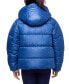 Пуховик для девочек Rokka & Rolla Heavyweight Sherpa Lined Bubble Coat Синий, 10-12 - фото #2