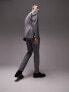 Topman stretch skinny suit trousers in grey