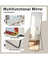 Фото #7 товара floor standing full-length mirror. wall mirror, bathroom makeup mirror, bedroom foyer, clothing store, wall mounted. 65 " 23.2"