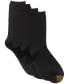 ფოტო #1 პროდუქტის Women's 4-Pack Casual Textured Crew Socks, Created For Macys