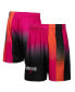 Фото #2 товара Men's Pink, Black Miami Heat 2005/06 Hardwood Classics Fadeaway Reload 3.0 Swingman Shorts