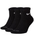 Dri-FIT Cushion Quarter Socks 3-Pack