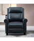 Фото #3 товара Wide Genuine Leather Manual Ergonomic Recliner(Leather material)