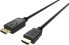 Фото #2 товара Vision TC 2MDPHDMI/BL - 2 m - DisplayPort - HDMI Type A (Standard) - Male - Male - Straight