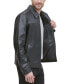 Фото #4 товара Men's Leather Jacket, Created for Macy's