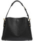 ფოტო #5 პროდუქტის Pebble Leather Willow Shoulder Bag with Convertible Straps