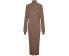Dámské šaty VMWIELD Slim Fit 10296782 Brown Lentil