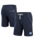 Фото #1 товара Men's Navy North Carolina Tar Heels Tobago Bay Tri-Blend Shorts