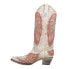 Фото #3 товара Corral Boots Heart And Wings Snip Toe Cowboy Womens Off White Casual Boots A423