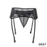 Фото #3 товара Stella Lace Garter and Thong Set