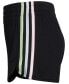 ფოტო #6 პროდუქტის Big Girls Gradient 3-Stripe Pacer Mesh Shorts