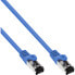Фото #1 товара InLine Patch Cable S/FTP PiMF Cat.8.1 halogen free 2000MHz blue - 1.5m