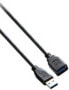 Фото #1 товара V7 Black USB Extension Cable USB 3.0 A Female to USB 3.0 A Male 1.8m 6ft - 1.8 m - USB A - USB A - USB 3.2 Gen 1 (3.1 Gen 1) - Male/Female - Black