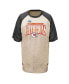 Фото #1 товара Men's Oatmeal Kansas City Chiefs Super Bowl LVII Champions Big and Tall Rewrite History Raglan T-shirt
