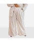 Фото #1 товара Plus Size Edith Stripe Wide Leg Pants W. Pockets