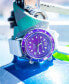 ფოტო #4 პროდუქტის Women's Marina Diver's Multifunctional Titanium Bracelet Watch 40mm