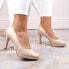 Фото #2 товара Sergio Leone W SK53N beige high-heeled and platform pumps