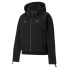 Фото #5 товара Puma Sf Style Hooded Sweat Full Zip Jacket Womens Black Coats Jackets Outerwear