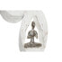 Фото #2 товара Декоративная фигура DKD Home Decor 18 x 9 x 69 см Коричневая Алюминий Белая Древесина Манго Йога