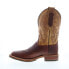 Фото #5 товара Double H Talache Wide Square Toe Roper 11" Mens Brown Cowboy Western Boots