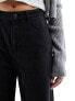 Фото #3 товара Pimkie wide leg jeans in black wash