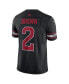 ფოტო #2 პროდუქტის Men's Marquise Brown Black Arizona Cardinals Vapor F.U.S.E. Limited Jersey