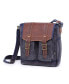 Turtle Ridge 4-Pocket Canvas Crossbody Bag