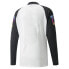 Фото #4 товара Белая мужская куртка для футбольной тренировки с полной молнией PUMA NMJ X Thrill