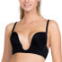 Magic BodyFashion 294111 Womens U Plunge Underwire Deep Cleavage Bra Black 36B