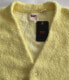 Фото #4 товара NEW Levi's Yellow Coit Boxy Knit Cardigan Sweater Men's Size Medium New