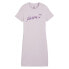 Фото #2 товара Puma Essentials Blossom Short Sleeve T-Shirt Dress Womens Purple Casual 67967460