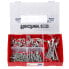 Фото #7 товара fischer FIXtainer-DUOPOWER/DUOTEC 200 - Expansion anchor - Concrete - Metal - Grey - Red - 90 pc(s) - Box