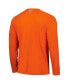 ფოტო #2 პროდუქტის Men's Orange Auburn Tigers Terminal Tackle Omni-Shade Raglan Long Sleeve T-shirt