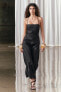 Фото #10 товара Платье миди из 100% льна — zw collection ZARA