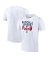 ფოტო #4 პროდუქტის Men's White Philadelphia Phillies 2022 National League Champions Locker Room Big and Tall T-shirt