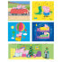 10-Puzzle Set Peppa Pig Clementoni SuperColor 220 Pieces