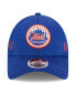 Фото #2 товара Men's Royal New York Mets 2024 Clubhouse 9FORTY Adjustable Hat
