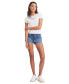 Фото #4 товара Women's Slim-Fit Essential Logo Graphic T-Shirt