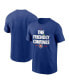Фото #2 товара Men's Royal Chicago Cubs The Friendly Confines Local Team T-shirt