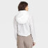 Фото #5 товара Women's Windbreaker Full Zip Jacket - All In Motion White XXL