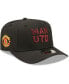 Фото #2 товара Men's Black Manchester United Weave Overlay 9FIFTY Snapback Hat