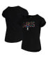 ფოტო #1 პროდუქტის Big Girls Black San Francisco Giants Flip Sequin T-shirt