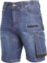 Фото #1 товара Lahti Pro spodenki krótkie jeansowe niebieskie stretch ze wzmocnieniem "M" (L4070702)