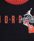 Фото #4 товара Пижама Jordan Toddler Boys Patch T-shirt and