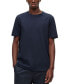 ფოტო #1 პროდუქტის BOSS Men's Cotton-Blend Bubble-Jacquard Structure T-shirt